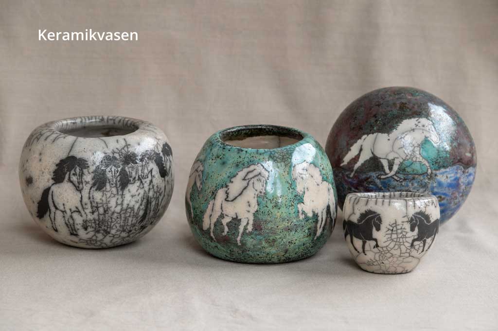 Keramikvasen aus der Schweiz